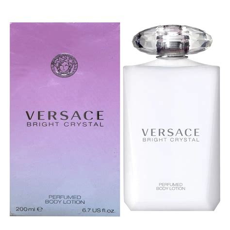 versace bright crystal perfumed body lotion 6.7 oz|Versace Bright Crystal smell like.